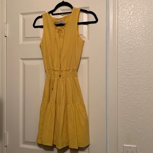Yellow dress